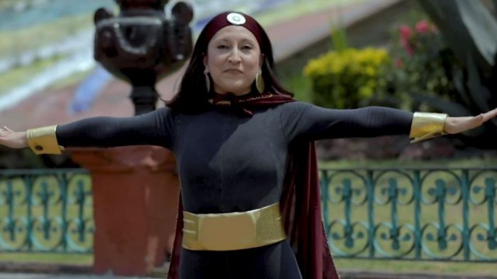 La Avenger de la salud pública: Susana Distancia, la heroína de México contra el coronavirus