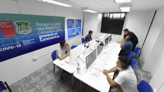 Gendarmería implementó innovador sistema que permite visitas a distancia en las cárceles del país