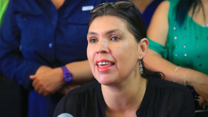 Presidenta de la CUT: 