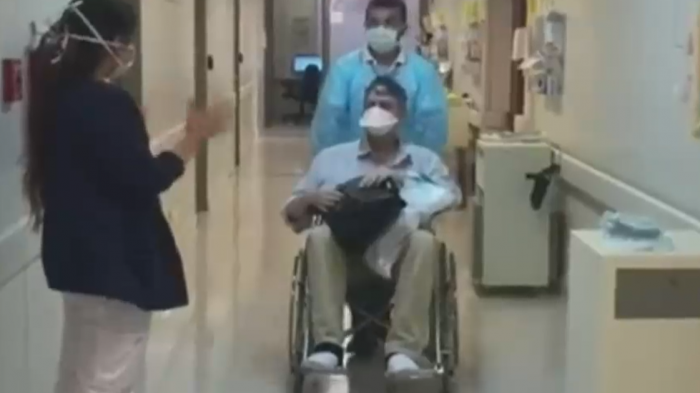 Estuvo 33 días hospitalizado: El relato del hombre de 65 años que le ganó al coronavirus