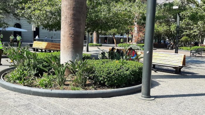 Sorprenden a tres personas en Plaza de Armas incumpliendo la cuarentena: Una era positivo por COVID-19