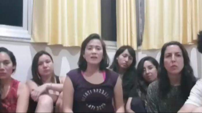 Chilenos varados en la India piden retornar al país: 