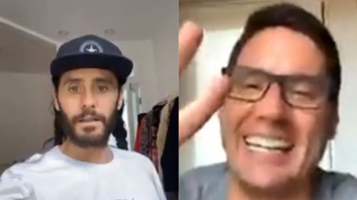 Espectacular crossover: Jared Leto aceptó solicitud de Pancho Saavedra en un live de Instagram
