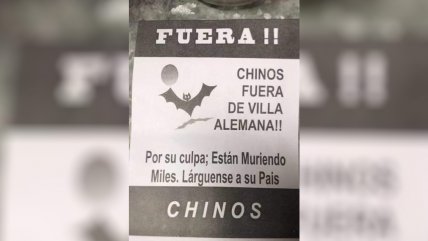 Gobierno presenta querella por panfletos xenófobos contra ciudadanos chinos en Villa Alemana