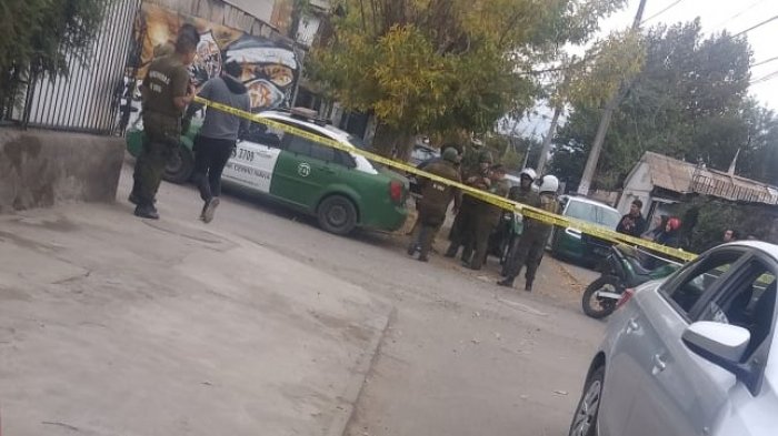 Ciclista fue baleado en medio de persecución entre delincuentes y Carabineros en Cerro Navia