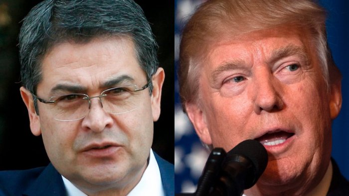 Pdte. de Honduras le dijo a Trump que es necesario que EEUU participe del FMI y el Banco Mundial