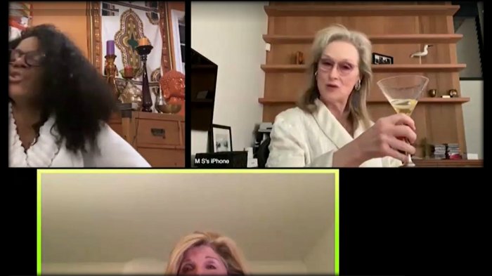 Con licor y bata: El carrete de Meryl Streep donde cantó y se hizo la borracha con sus amigas famosas