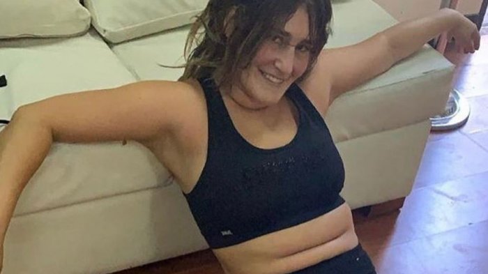 Antes y después: Belenaza mostró el cambio físico que logró durante la cuarentena