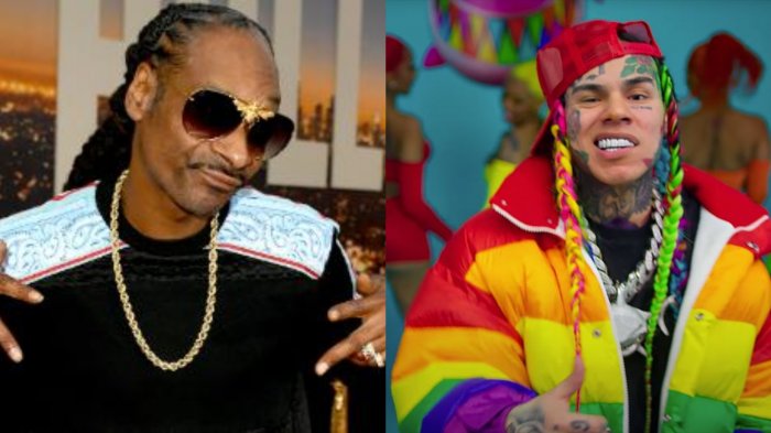 Snoop Dogg arremete contra 6ix9ine por informar sobre ex socios de pandillas para rebajar su condena