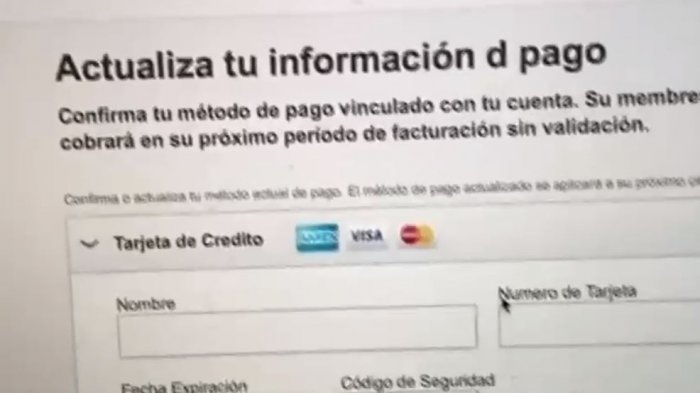 ¡Cuidado! Estafa de Internet te hace creer que Netflix te está pidiendo datos, pero quieren robarte dinero
