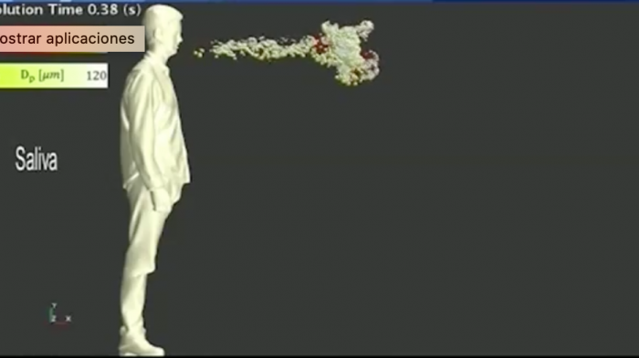 Con tan solo hablar: Estudio confirma que el coronavirus se puede contagiar a 2 metros de distancia