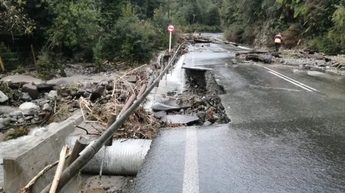 Temporal en Los Lagos: Intendente informó dos presuntas desapariciones en Provincia de Palena