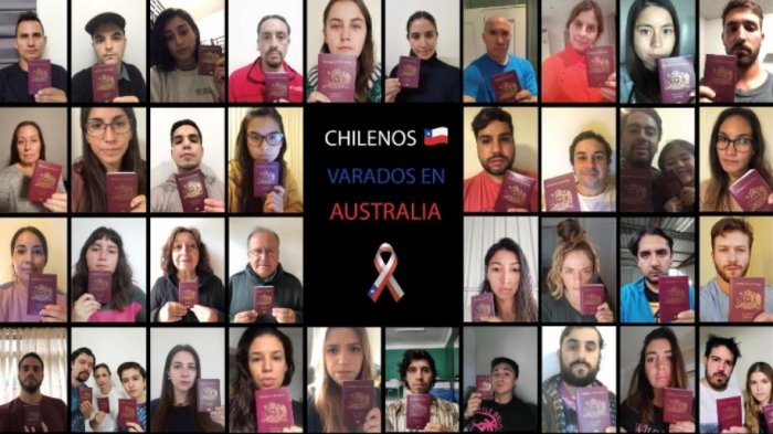 140 chilenos varados en Australia, desesperados: “Necesitamos regresar a casa y estar cerca de la familia”
