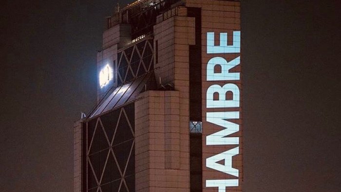 Habla Delight Lab, el equipo tras las intervenciones en la Telefónica: “Nunca ha sido el espíritu llamar a la violencia