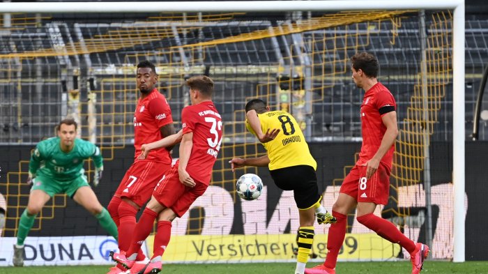 Bayern Munich se impuso ante el Borussia Dormund y avanza hacia el título de la Bundesliga