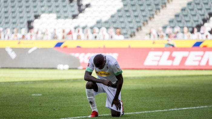 La protesta del hijo de Lilian Thuram por la muerte de George Floyd tras marcar un gol