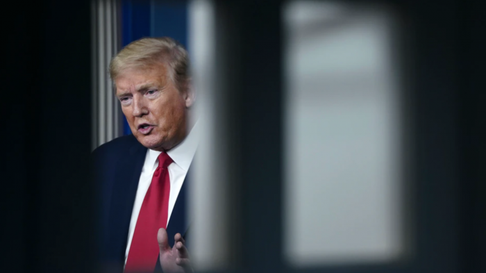 Trump se refugió en búnker dentro de la Casa Blanca durante protestas