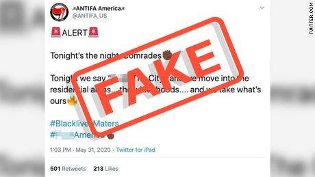 Supremacistas blancos se hicieron pasar por el movimiento antifascista para llamar a la violencia en Twitter