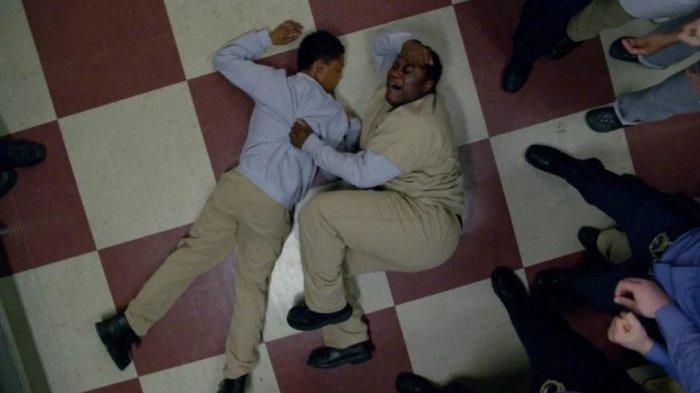 La muerte de Poussey en 