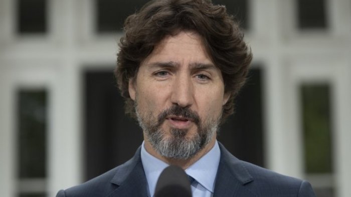 Los 21 segundos de silencio de Trudeau tras ser consultado por el manejo de Trump de las protestas