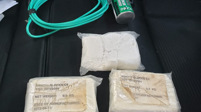 Agente encubierto de Carabineros detuvo a individuo que vendía explosivos C4 por redes sociales