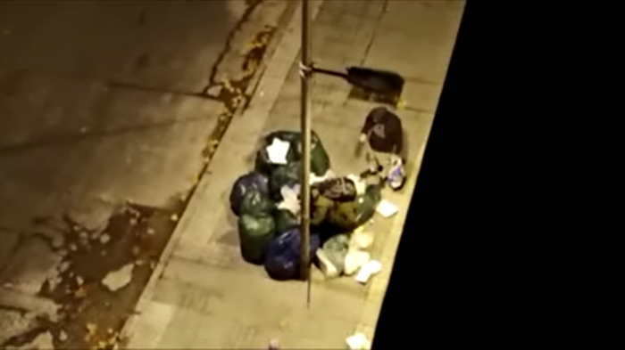 Paciente de residencia sanitaria denuncia que desechos contaminados serían dejados en bolsas de basura en la calle