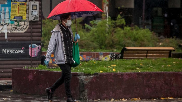 ¡Este viernes! La Dirección Meteorológica anuncia lluvias y aguanieve para sectores de Santiago