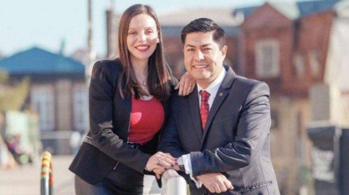 El perfil de Percy Marín, el esposo de Camila Flores suspendido de RN por cobro irregular de $9 millones