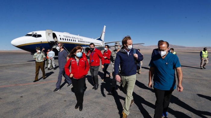 Zúñiga anuncia aumento de 30 camas UCI en Antofagasta, la tercera región más afectada por la pandemia