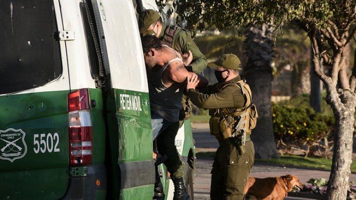 Carabineros: Más de 2 mil detenidos de los 