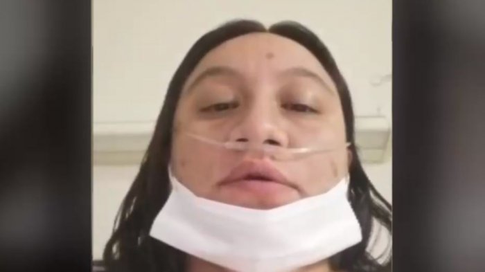 Mujer registró en video su hospitalización por COVID-19 hasta que se recuperó