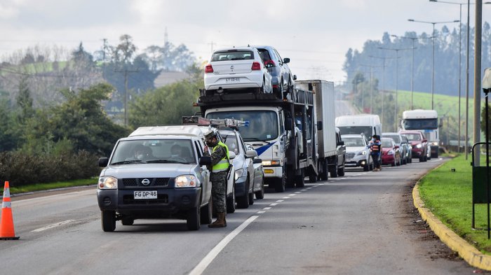 Región Metropolitana, de Valparaíso y el gran Concepción con cordones sanitarios este fin de semana largo
