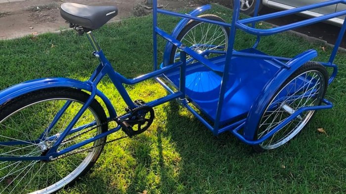 El tierno dibujo de un niño de Puente Alto para ayudar a su tío a encontrar su triciclo robado