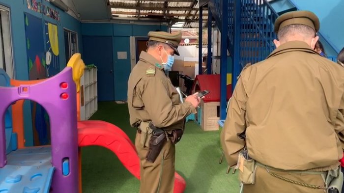 Descubren jardín infantil en funcionamiento en Maipú: Había cuatro niños y tres trabajadores