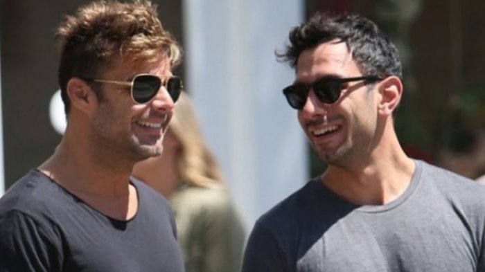 Ricky Martin comparte romántica foto junto a su esposo para celebrar el Día del Orgullo