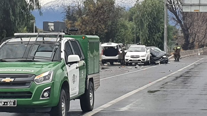 Conductor chocó, bajó de su auto y fue atropellado por otro vehículo en la Ruta 68: Murió en el lugar