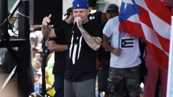 Residente sobre botar estatuas durante manifestaciones: 