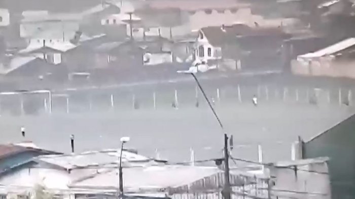 Segunda vez en menos de una semana: Detuvieron a 10 personas por jugar a la pelota en estadio de Hualpén