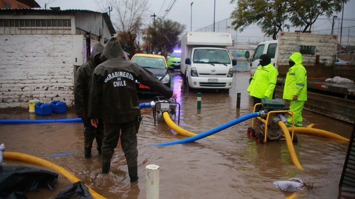 Colapso en la zona centro sur producto de intensas lluvias: Cortes de energía, inundaciones y anegamientos