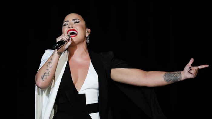 Demi Lovato acusa a los medios de 