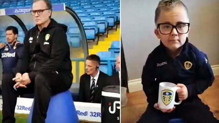 El mini Bielsa también celebró: Todos los homenajes para Marcelo tras subir con el Leeds