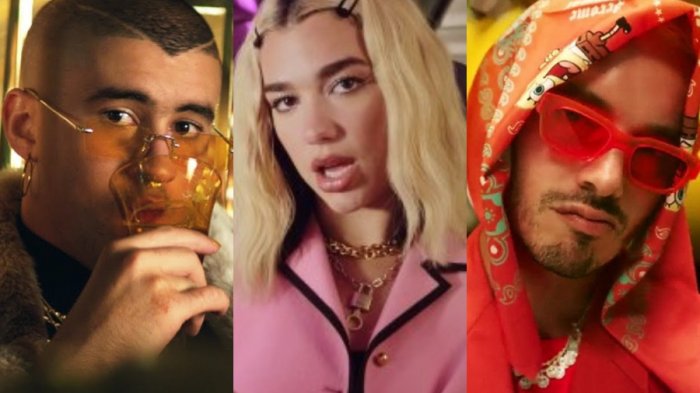 Dua Lipa lanza adelanto de su colaboración junto a J Balvin y Bad Bunny en 