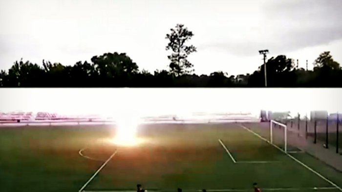 Futbolista ruso se recuperó tras recibir impactante rayo que cayó sobre su cuerpo