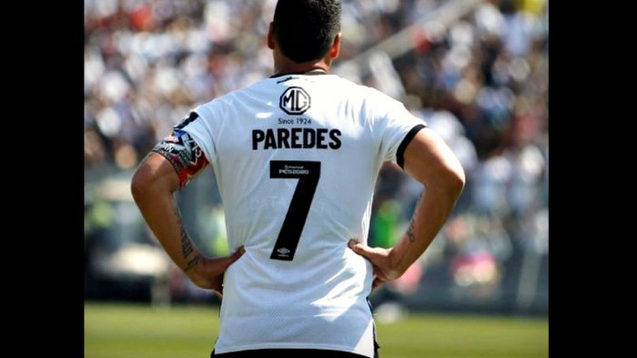Paredes será suplente en Colo Colo: “Puede ser que entre en los segundos tiempos”
