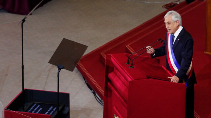 El llamado a la unidad del pdte. Piñera al cierre de la Cuenta Pública: 