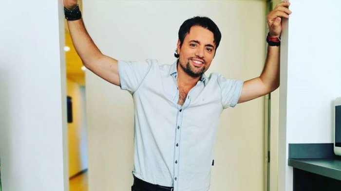 Daniel Valenzuela conoció a su sobrino, el hijo recién nacido de Paloma Aliaga