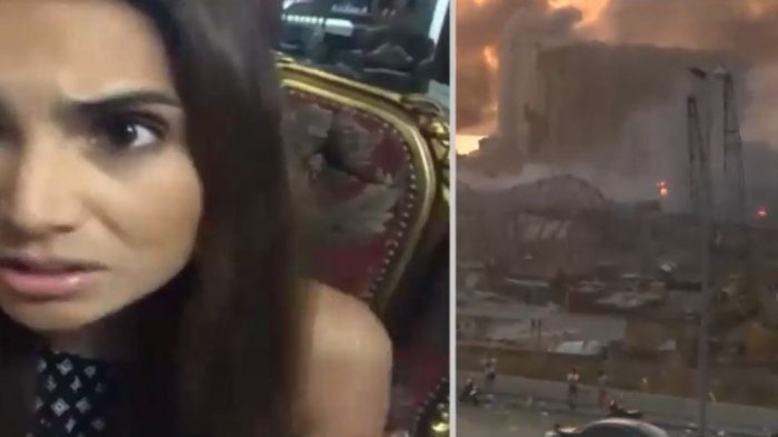 Chilena en Beirut tras impactante explosión: 