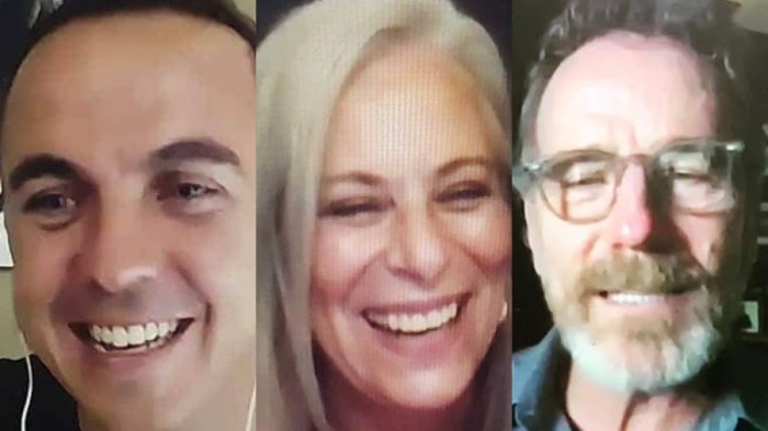 Así fue la reunión virtual del elenco de 