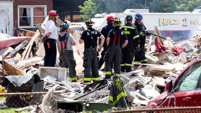 Estados Unidos: Gran explosión en Baltimore deja un muerto y tres heridos de gravedad