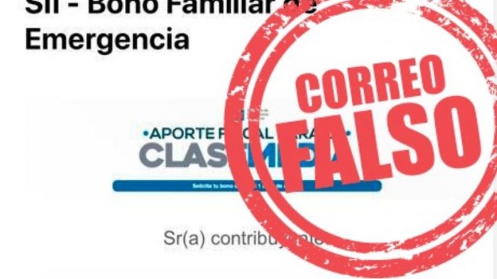 “No lo abras”: SII advierte sobre estafa en falso correo sobre el bono de clase media
